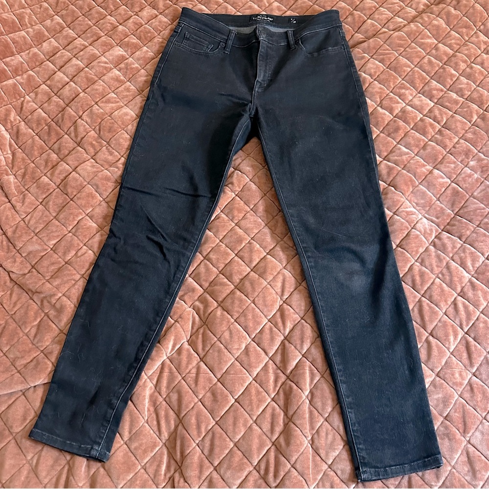 Lucky brand Ava super skinny black jeans